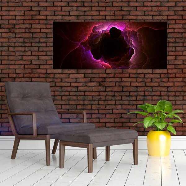 Slika - apstrakcija oblaka (120x50 cm)