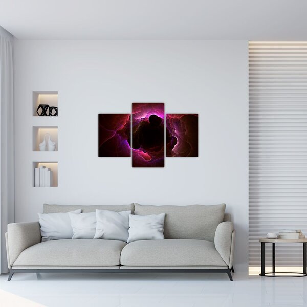 Slika - apstrakcija oblaka (90x60 cm)
