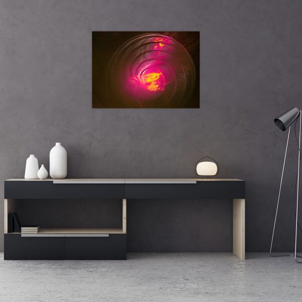 Slika - spiralna apstrakcija (70x50 cm)