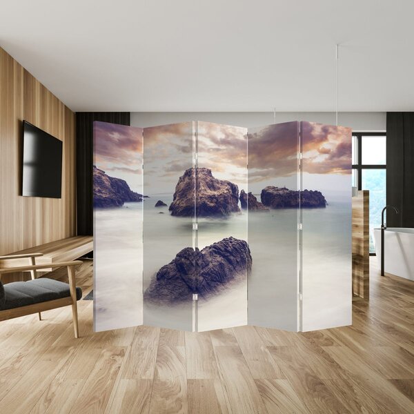 Paravan - Litice u magli (210x170 cm)