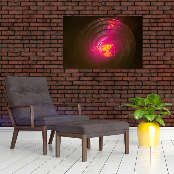 Slika - spiralna apstrakcija (90x60 cm)
