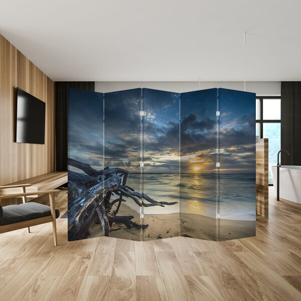 Paravan - More sa zalaskom sunca (210x170 cm)