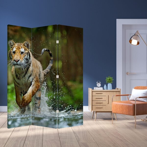Paravan - Tigar koji trči (126x170 cm)