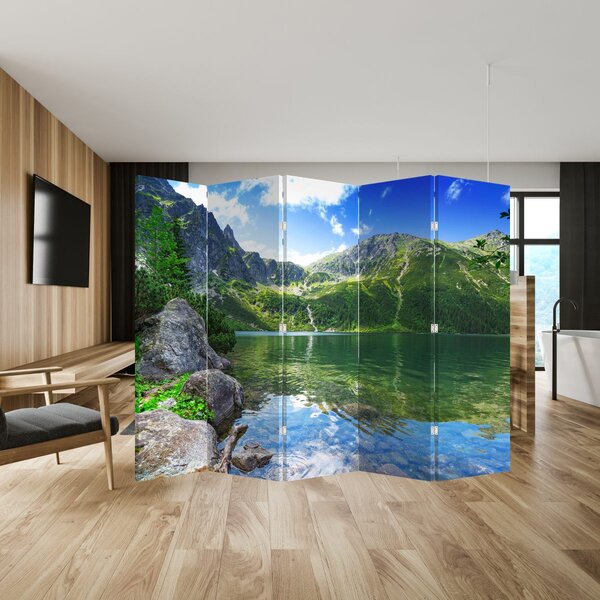 Paravan - jezero u Tatrama (210x170 cm)