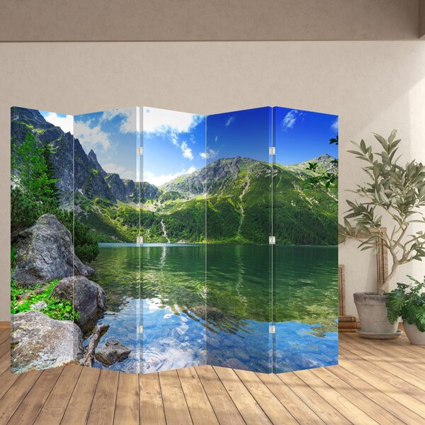 Paravan - jezero u Tatrama (210x170 cm)