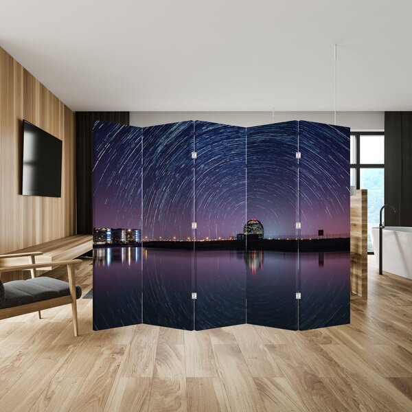 Paravan - Noćno nebo sa zvijezdama (210x170 cm)