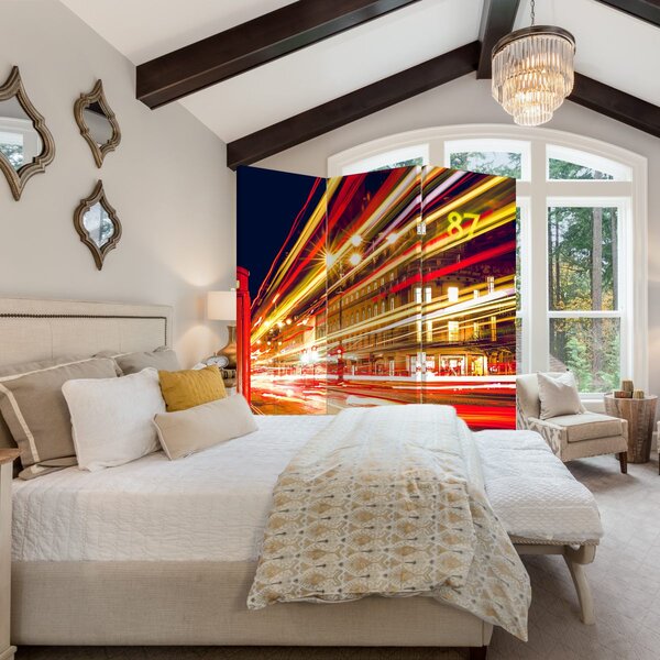 Paravan - telefonska govornica Red London (126x170 cm)