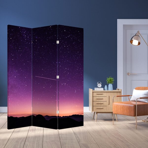 Paravan - Nebo sa zvijezdom padalicom (126x170 cm)