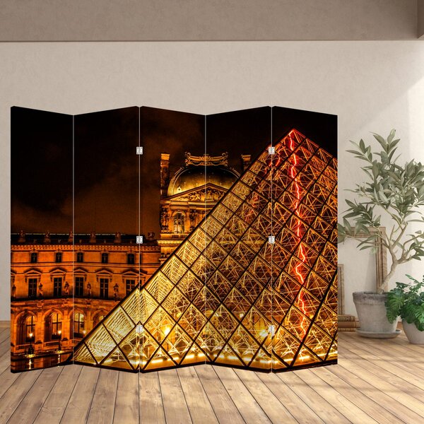 Paravan - Louvre u Parizu (210x170 cm)
