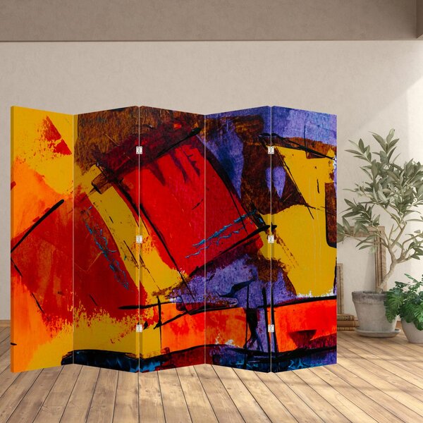 Paravan - apstrakcija (210x170 cm)