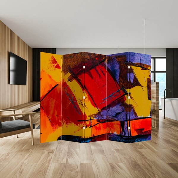 Paravan - apstrakcija (210x170 cm)
