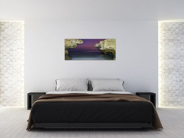 Slika - morska litica (120x50 cm)