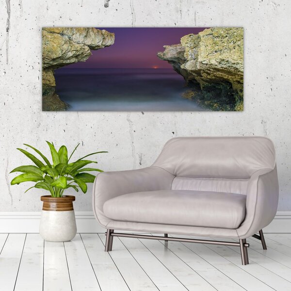 Slika - morska litica (120x50 cm)