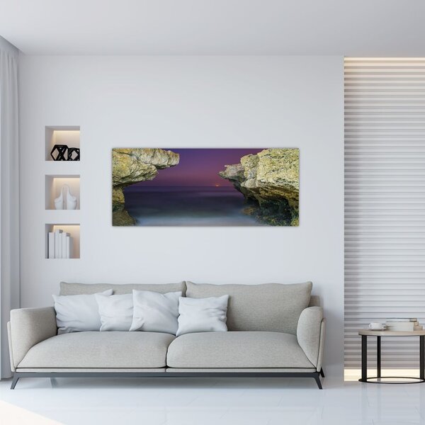 Slika - morska litica (120x50 cm)