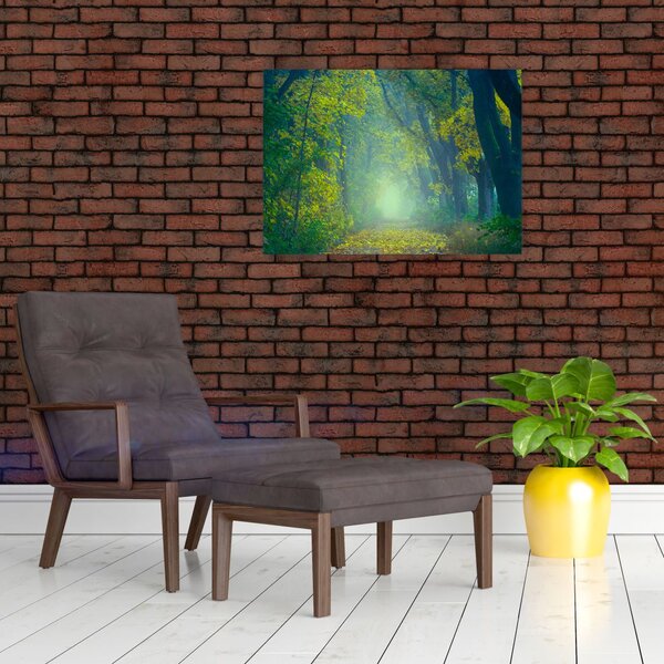 Slika staze obrubljene drvećem (70x50 cm)