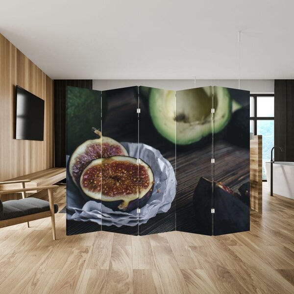Paravan - Smokve i avokado (210x170 cm)
