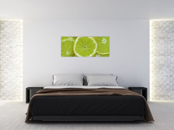 Slika - razrezani limun (120x50 cm)