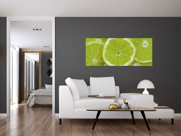 Slika - razrezani limun (120x50 cm)