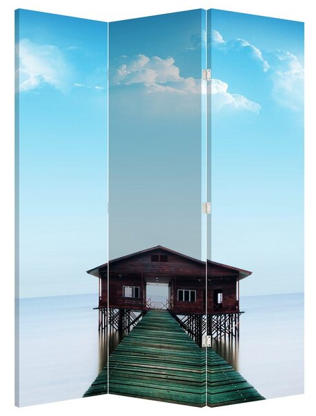 Paravan - Kuća na moru (126x170 cm)