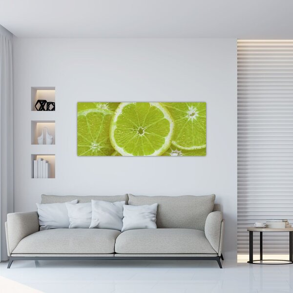 Slika - razrezani limun (120x50 cm)