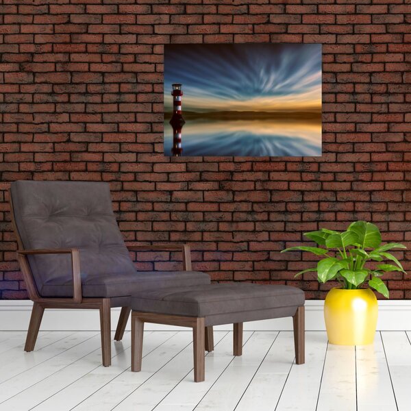 Slika svjetionika u moru (70x50 cm)