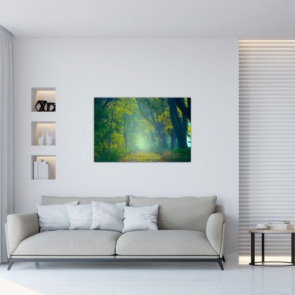 Slika staze obrubljene drvećem (90x60 cm)