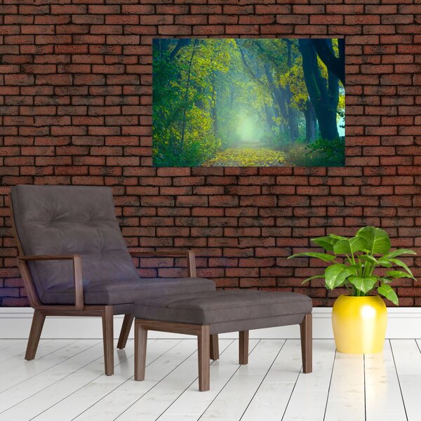 Slika staze obrubljene drvećem (90x60 cm)