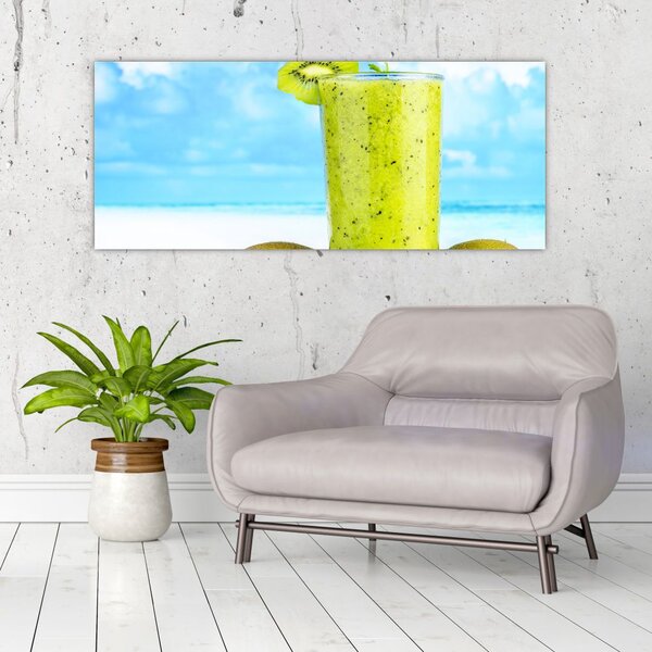 Slika - kiwi smoothie (120x50 cm)