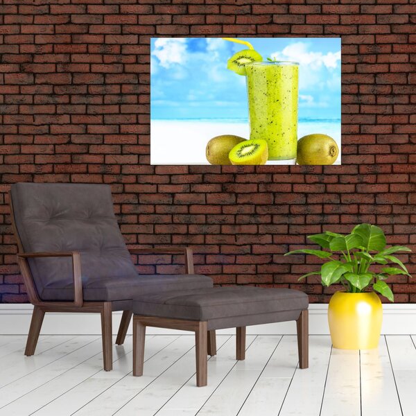 Slika - kiwi smoothie (90x60 cm)