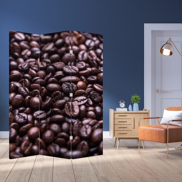 Paravan - zrna kave (126x170 cm)