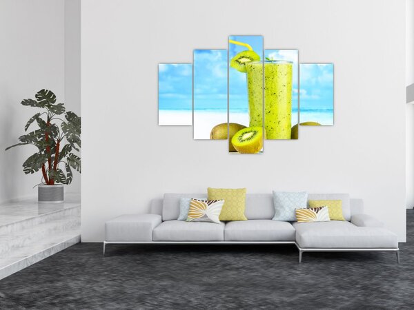 Slika - kiwi smoothie (150x105 cm)