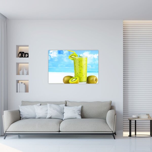 Slika - kiwi smoothie (90x60 cm)