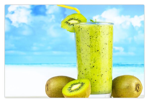 Slika - kiwi smoothie (90x60 cm)