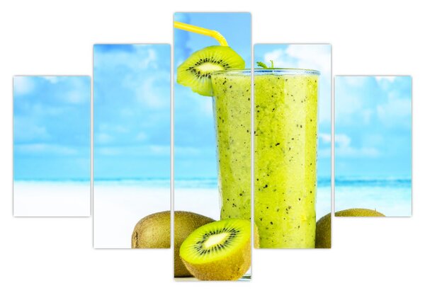 Slika - kiwi smoothie (150x105 cm)