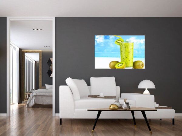 Slika - kiwi smoothie (90x60 cm)