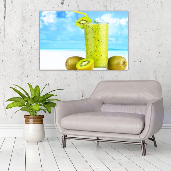 Slika - kiwi smoothie (90x60 cm)