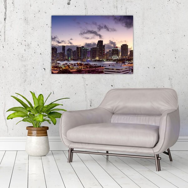 Slika metropole s neboderima (70x50 cm)