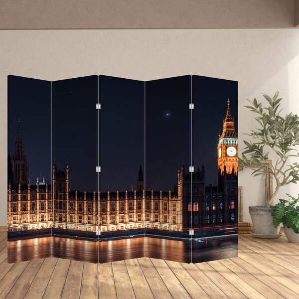Paravan - Big Ben u Londonu (210x170 cm)