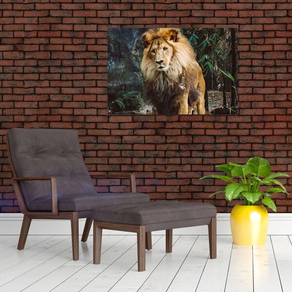 Slika lava u prirodi (90x60 cm)