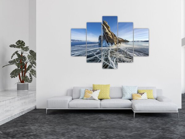 Slika ledenih stijena (150x105 cm)
