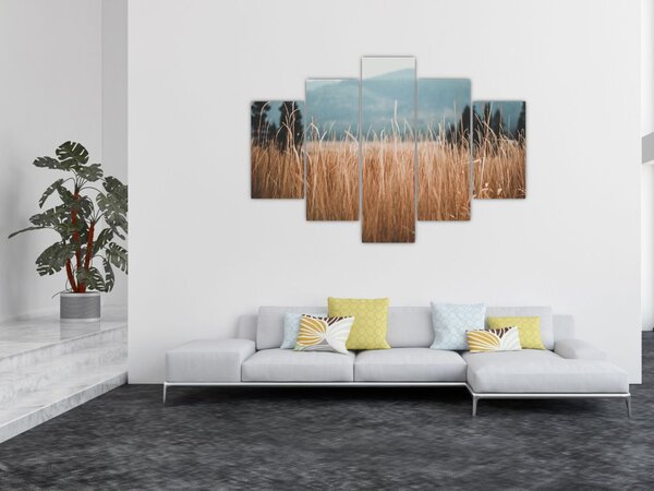 Slika - detalj livadskog bilja (150x105 cm)