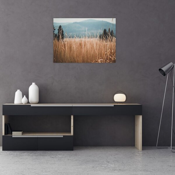 Slika - detalj livadskog bilja (70x50 cm)