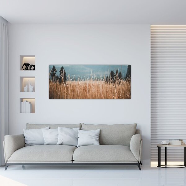 Slika - detalj livadskog bilja (120x50 cm)