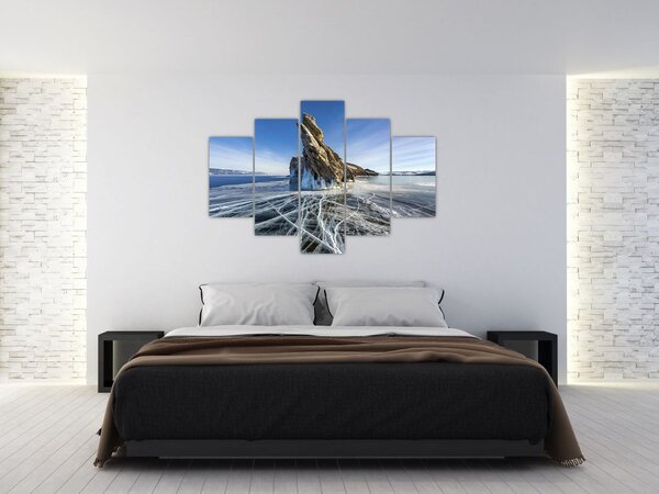 Slika ledenih stijena (150x105 cm)