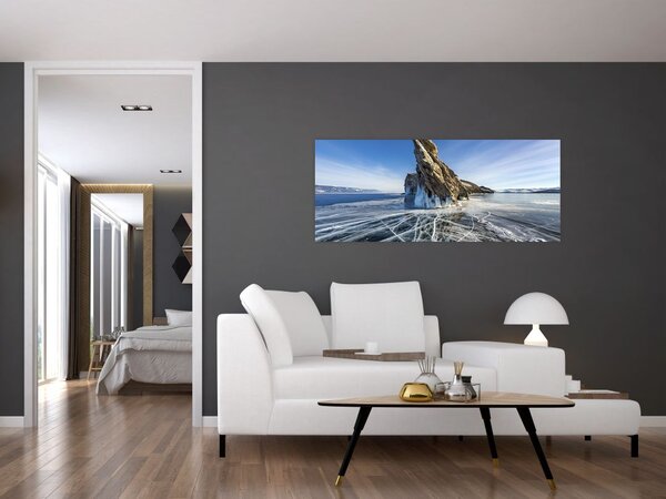 Slika ledenih stijena (120x50 cm)