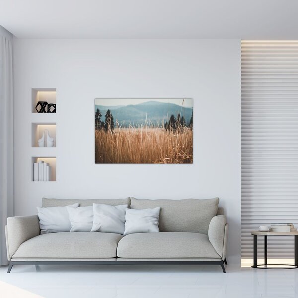 Slika - detalj livadskog bilja (90x60 cm)
