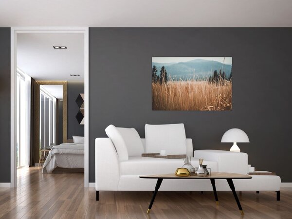 Slika - detalj livadskog bilja (90x60 cm)