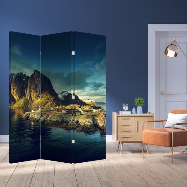 Paravan - ribarsko selo u Norveškoj (126x170 cm)