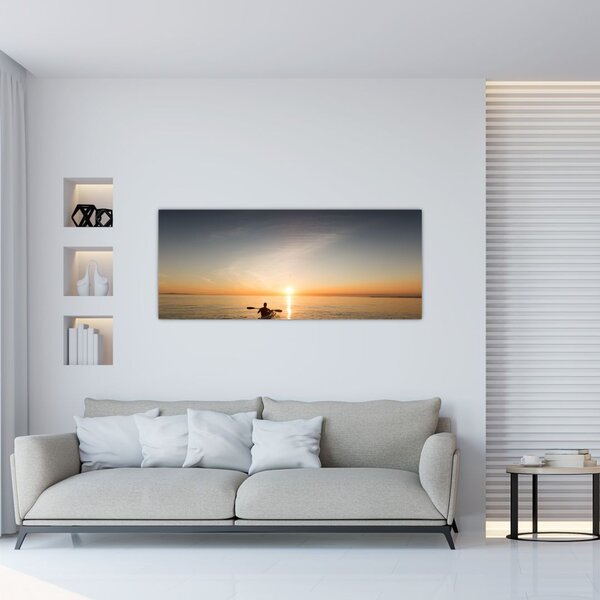 Slika - kajak na moru (120x50 cm)