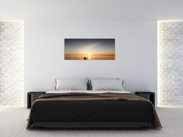 Slika - kajak na moru (120x50 cm)